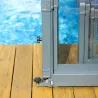Abri piscine téléscopique en aluminium et polycarbonate Majorca