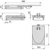 Planche à repasser pliante et coulissante pour meuble Iron 2