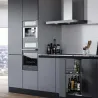 Porte-bouteilles latéral extractible avec fermeture amortie TitaneMax