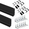 Kit de 2 profils centraux pour meubles de cuisine Gola