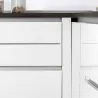 Kit de 2 profils centraux pour meubles de cuisine Gola