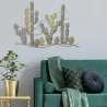 Cadre en métal Cactus 90 x 2.5 x 64 cm