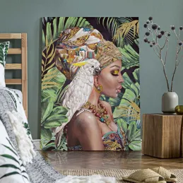 Toile décorative Kloé 90 x 30 x 120 cm