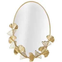 Miroir en métal Little Leaf 61.5 x 3 x 78 cm