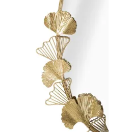Miroir en métal Little Leaf 61.5 x 3 x 78 cm