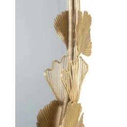 Miroir en métal Little Leaf 61.5 x 3 x 78 cm