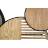 Miroir en métal Woody 123.2 x 4.4 x 63.5 cm