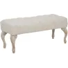 Bout de lit en tissu Provenza 97 x 42 x 40 cm