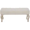 Bout de lit en tissu Provenza 97 x 42 x 40 cm