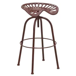 Tabouret tracteur pivotant et réglable en hauteur