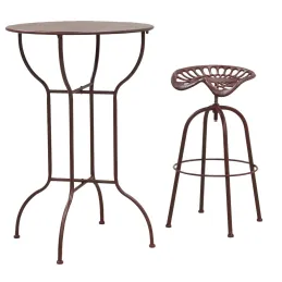 Tabouret tracteur pivotant et réglable en hauteur