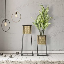 Support à plantes en métal Coppia (Lot de 2)