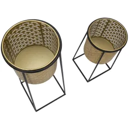 Support à plantes en métal Coppia (Lot de 2)