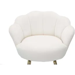 Fauteuil de bar en tissu et métal Vienna
