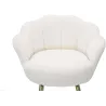Fauteuil de bar en tissu et métal Vienna