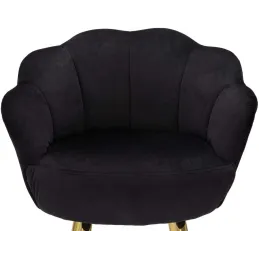 Fauteuil de bar en tissu et métal Vienna