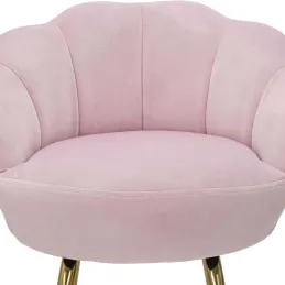 Fauteuil de bar en tissu et métal Vienna
