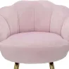 Fauteuil de bar en tissu et métal Vienna