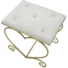 Tabouret en métal doré Heart 50 x 37.5 x 51.5 cm