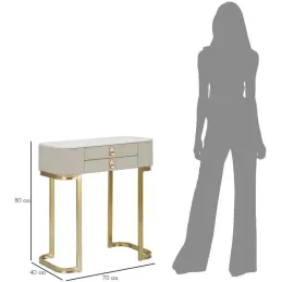 Console en bois et métal Beauty
