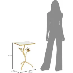 Table d'appoint en métal Tisty 40 x 30 x 60 cm