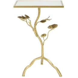 Table d'appoint en métal Tisty 40 x 30 x 60 cm