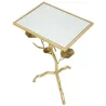 Table d'appoint en métal Tisty 40 x 30 x 60 cm