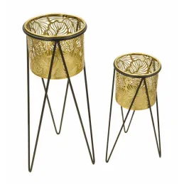 Support à plantes en métal Drak (Lot de 2)