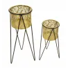 Support à plantes en métal Drak (Lot de 2)
