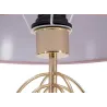 Lampe à poser en métal Krista 33 x 64 cm
