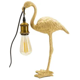 Lampe à poser en polyrésine Flamingo
