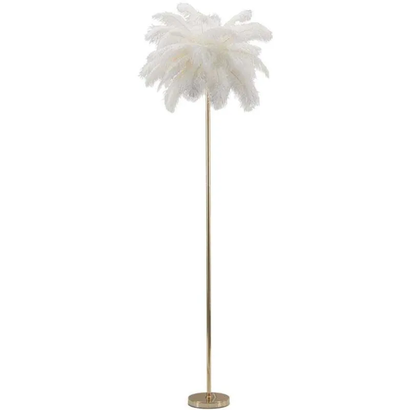 Lampadaire en métal et plastique Palm 55 x 160 cm