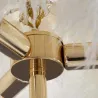Lampadaire en métal et plastique Palm 55 x 160 cm