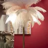 Lampe à poser en métal et plastique Palm 40 x 55 cm
