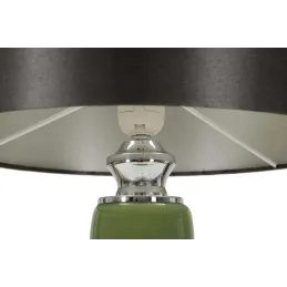 Lampe à poser en verre et métal Eva