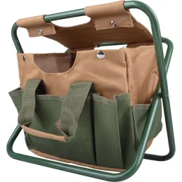 Tabouret sac range outils de jardinage
