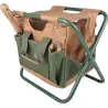 Tabouret sac range outils de jardinage