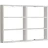 Etagère murale en agglomeré Hexa
