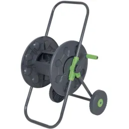 Dévidoir à tuyau d'arrosage vide sur roues