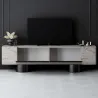 Meuble TV en aggloméré et métal Bohem