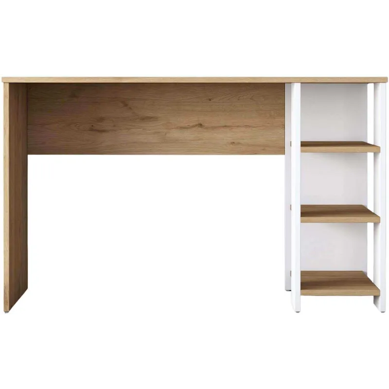 Bureau avec étagères en aggloméré Harry