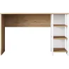 Bureau avec étagères en aggloméré Harry