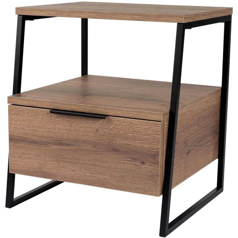 Table de chevet avec rangements Pal