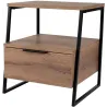 Table de chevet avec rangements Pal