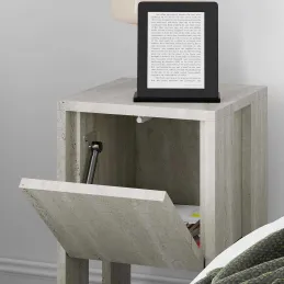 Table de chevet avec rangements Ema