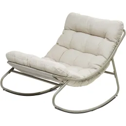 Fauteuil à bascule avec coussin rembourré Relax
