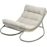 Fauteuil à bascule avec coussin rembourré Relax