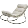 Fauteuil à bascule avec coussin rembourré Relax