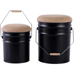 Ensemble de 2 tabourets Buckets