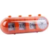 Réveil Retro Tube Calendar Flip